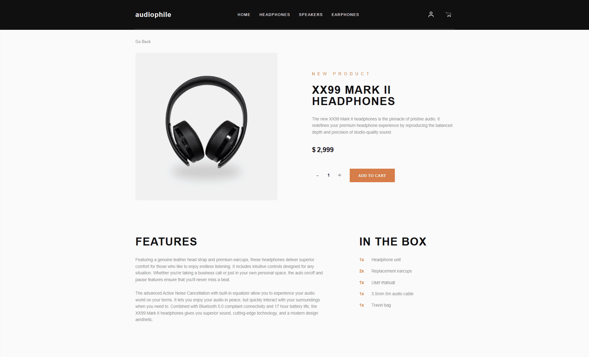 Vue détaillée du produit